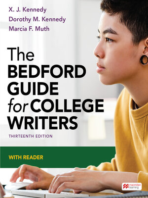 cover image of The Bedford Guide for College Writers with Reader